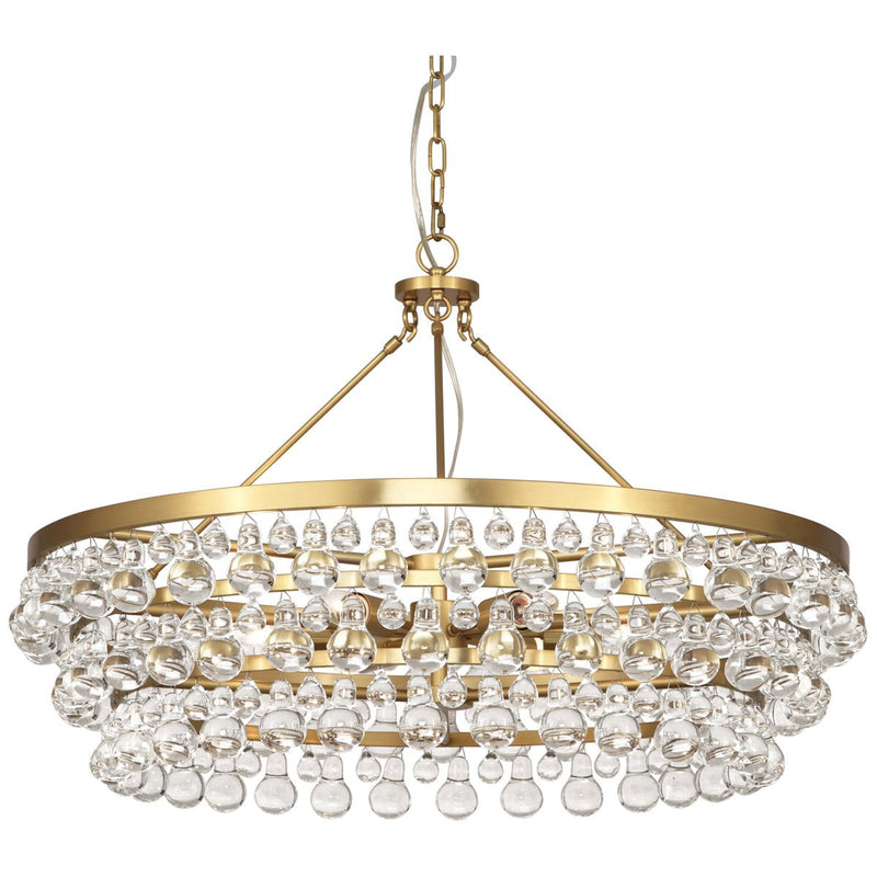 media image for Bling Chandelier in Antique Brass design by Robert Abbey 233