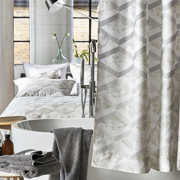 Jourdain Birch Shower Curtain design by Designers Guild
