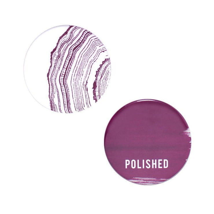 Polished Button Mirror Set design by Odeme
