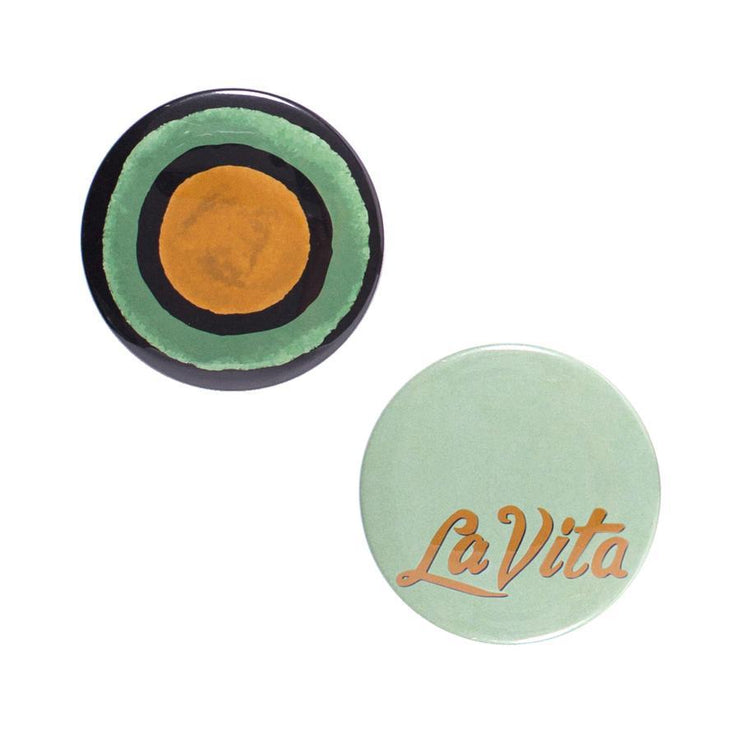 La Vita Button Mirror Set design by Odeme