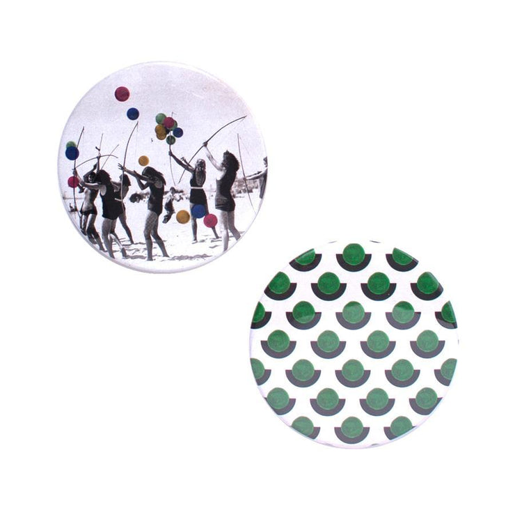 Archerie Button Mirror Set design by Odeme