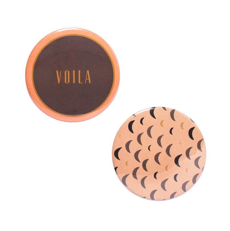Voila Button Mirror Set design by Odeme
