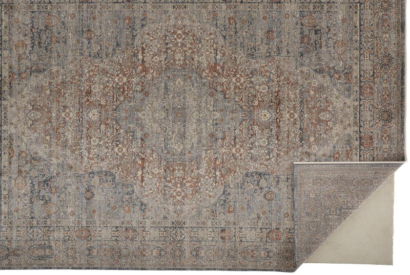 media image for Gilford Rust Rug by BD Fine Fold Image 1 261