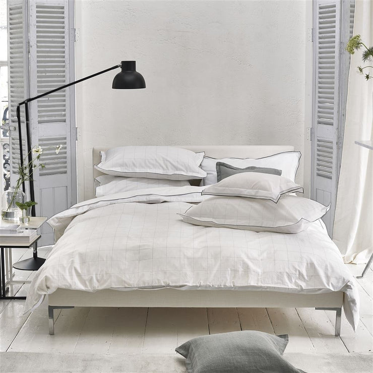 Westbourne Bianco Bed Linen by Designers Guild