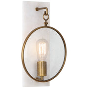 Fineas Wall Sconce in Various Finishes design by Robert Abbey