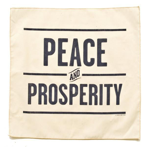 Peace And Prosperity Handkerchief design by Izola