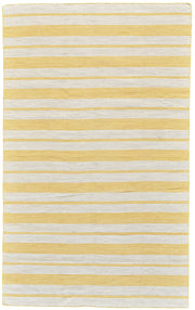 Granberg Hand Woven Yellow and Ivory Rug by BD Fine Flatshot Image 1