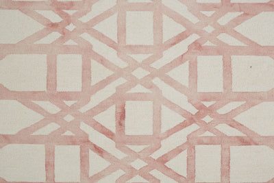 product image for Marengo Hand Tufted Pink and Ivory Rug by BD Fine Texture Image 1 94