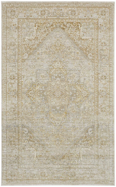 product image for Tripoli Gold and Gray Rug by BD Fine Flatshot Image 1 46