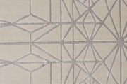 Orin Ivory and Silver Rug by BD Fine Texture Image 1