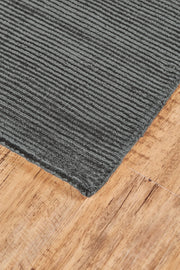 Knox Hand Woven Charcoal Gray Rug by BD Fine Corner Image 1