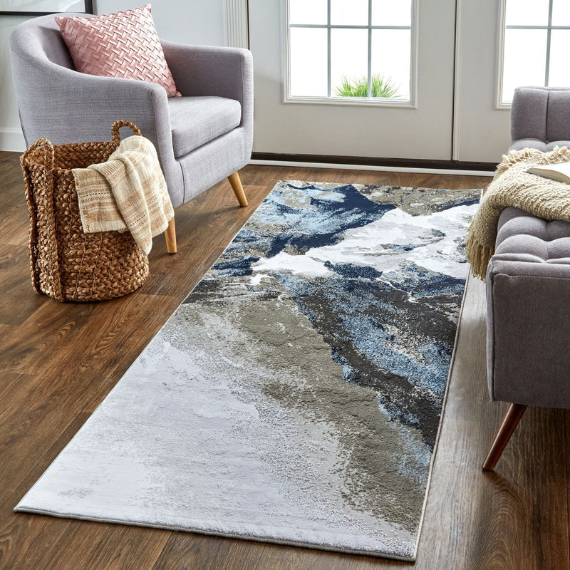 media image for Javers White and Gray Rug by BD Fine Roomscene Image 1 274