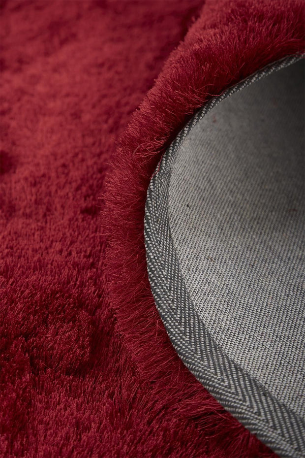 Freya Hand Tufted Cranberry Red Rug by BD Fine Roll Image 1
