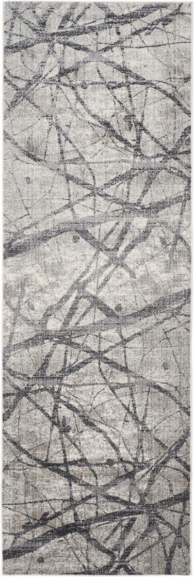 product image for Kiba Warm Gray and Charcoal Rug by BD Fine Flatshot Image 1 97