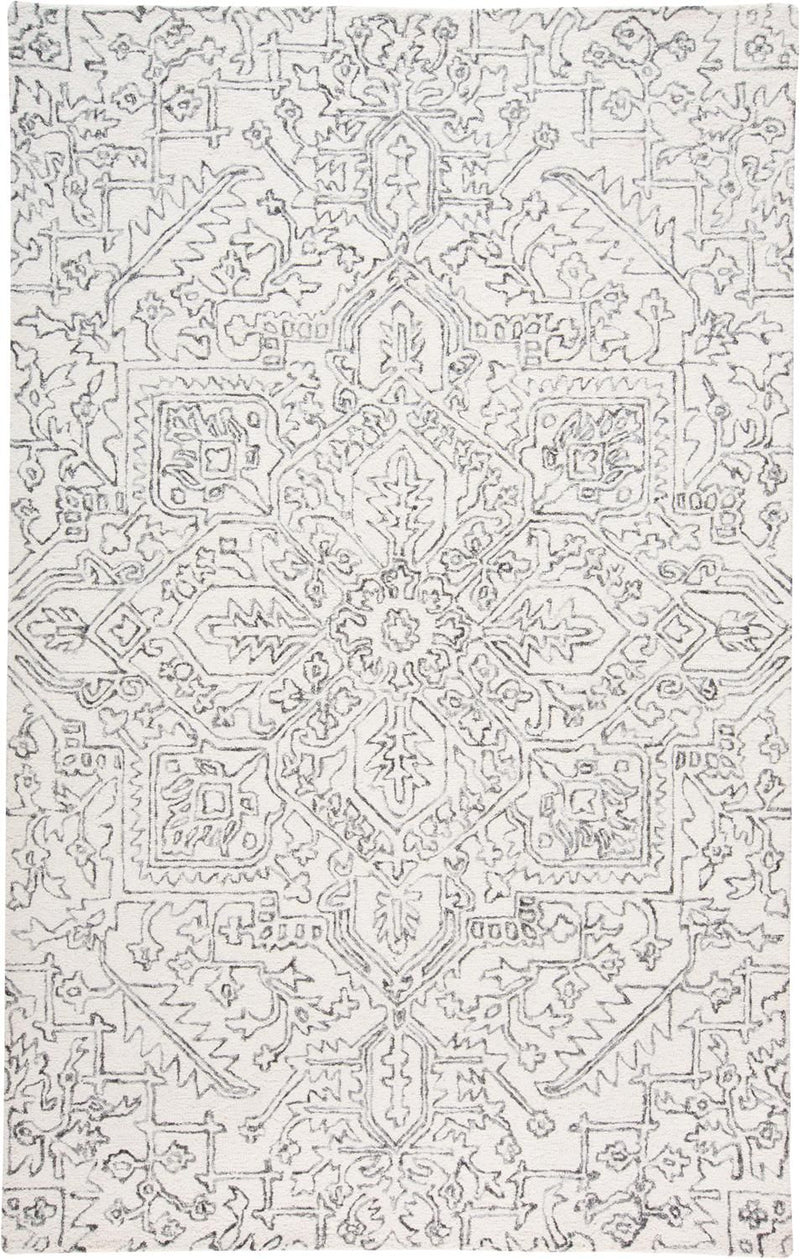 media image for Natal Hand Tufted Ivory Rug by BD Fine Flatshot Image 1 212