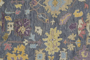 Larson Hand Knotted Blue and Beige Rug by BD Fine Texture Image 1