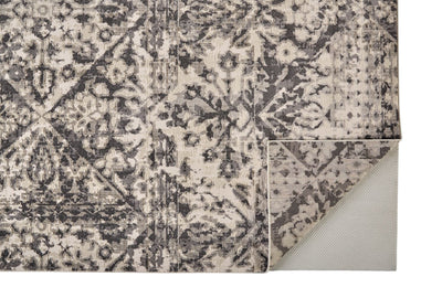 product image for Kiba Gray and Ivory Rug by BD Fine Fold Image 1 68