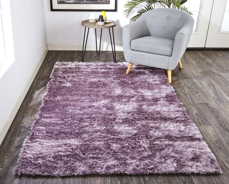 Freya Hand Tufted Purple and Gray Rug by BD Fine Roomscene Image 1