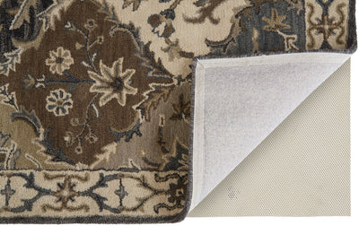 product image for Botticino Blue and Gray Rug by BD Fine Fold Image 1 21