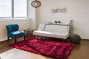 Freya Hand Tufted Cranberry Red Rug by BD Fine Roomscene Image 1