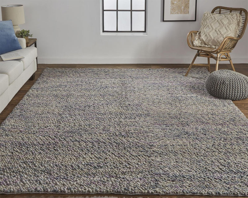 media image for Genet Hand Woven Purple and Beige Rug by BD Fine Roomscene Image 1 239