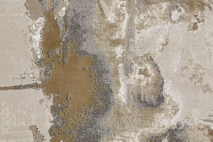 Tripoli Gold and Tan Rug by BD Fine Texture Image 1