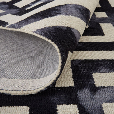 product image for Marengo Hand Tufted Black and Ivory Rug by BD Fine Roll Image 1 31