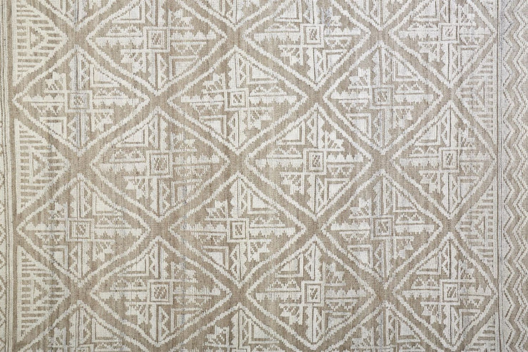 Eckhart Hand Knotted Ivory and Tan Rug by BD Fine Texture Image 1
