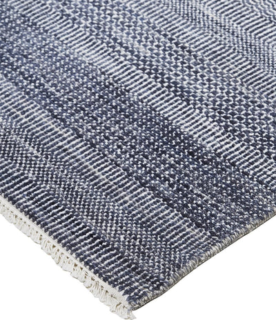 product image for Caldecott Hand Knotted Blue and Gray Rug by BD Fine Corner Image 1 87