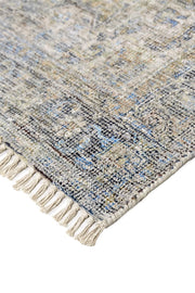 Ramey Hand Woven Blue and Gray Rug by BD Fine Corner Image 1
