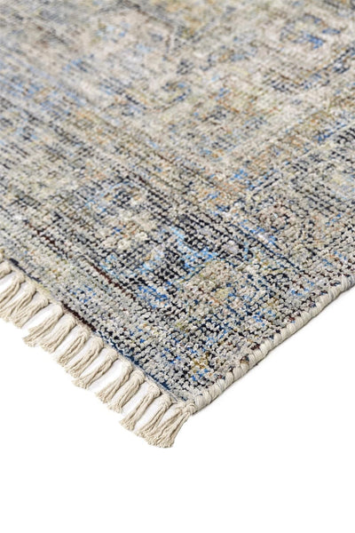 product image for Ramey Hand Woven Blue and Gray Rug by BD Fine Corner Image 1 45