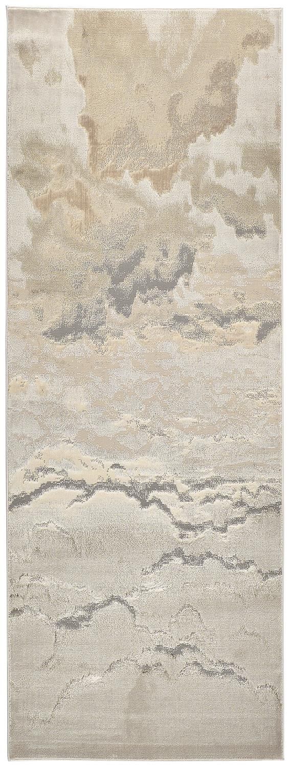 media image for Tripoli Gold and Beige Rug by BD Fine Flatshot Image 1 20