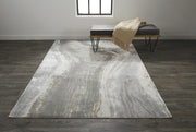 Aurelian Silver and Teal Rug by BD Fine Roomscene Image 1