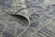 Scottsdale Hand Knotted Blue and Tan Rug by BD Fine Roll Image 1