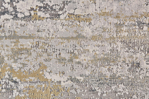 Lindstra Ivory and Gray Rug by BD Fine Texture Image 1