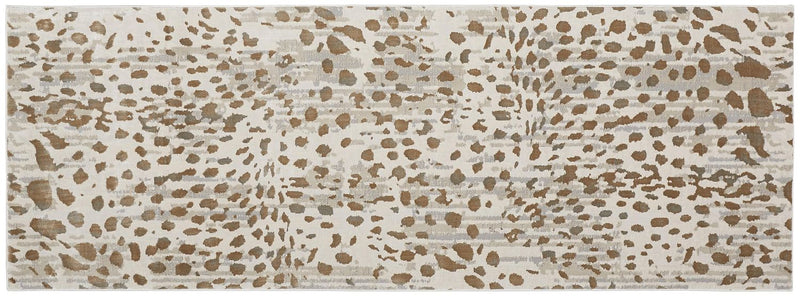 media image for Vanhorn Brown and Ivory Rug by BD Fine Flatshot Image 1 276