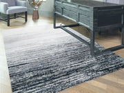Orin Black and Silver Rug by BD Fine Roomscene Image 1