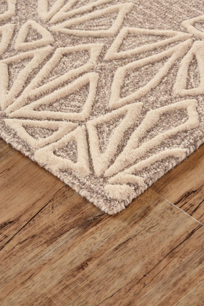 product image for Fadden Taupe and Ivory Rug by BD Fine Corner Image 1 7