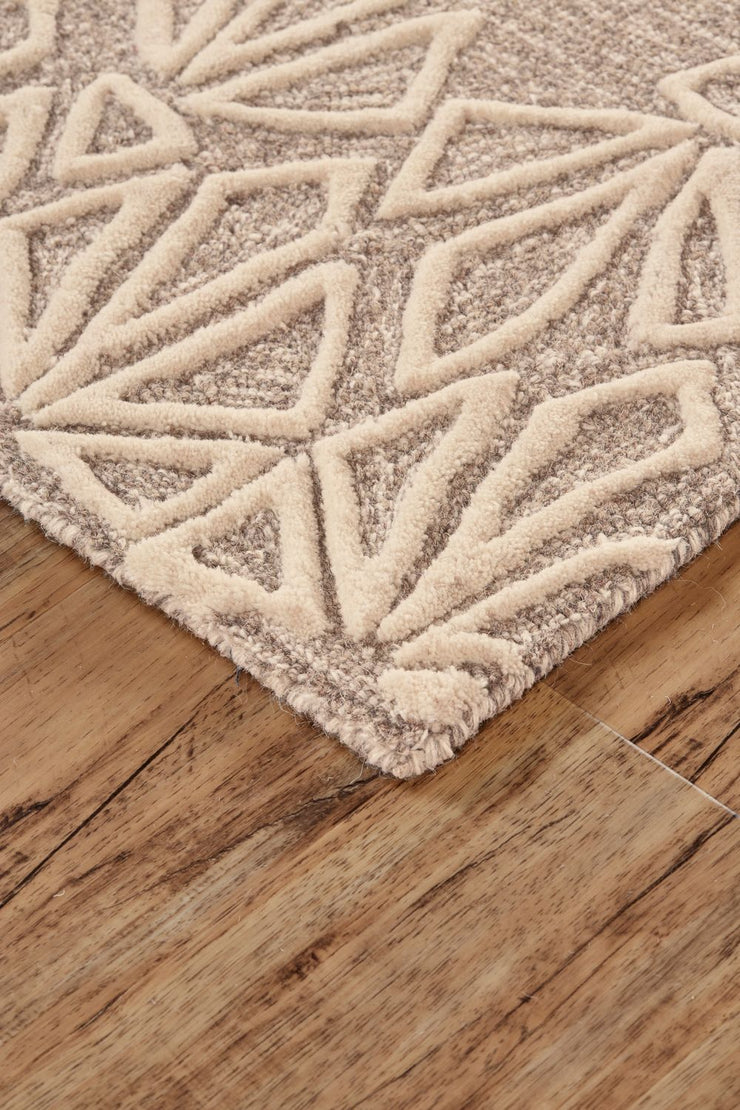 Fadden Taupe and Ivory Rug by BD Fine Corner Image 1