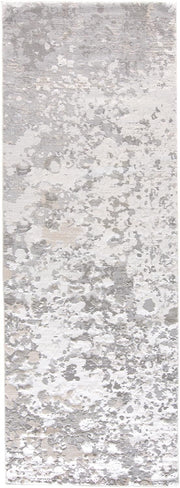 Orin Silver and Ivory Rug by BD Fine Flatshot Image 1
