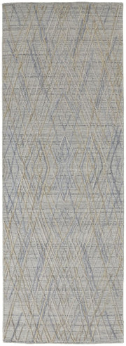 Huntley Hand Woven Gray and Taupe Rug by BD Fine Flatshot Image 1