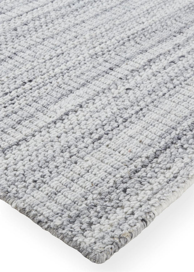 Foxwood Hand Woven Light Gray and Silver Rug by BD Fine Corner Image 1