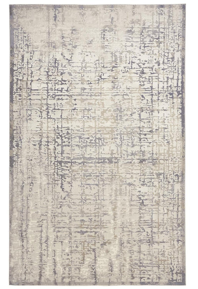 product image for Vanhorn Ivory and Beige Rug by BD Fine Flatshot Image 1 44