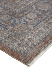 Gilford Rust and Blue Rug by BD Fine Corner Image 1