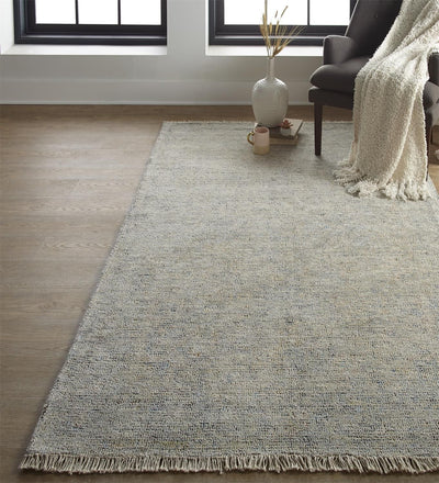 product image for Ramey Hand Woven Blue and Gray Rug by BD Fine Roomscene Image 1 18