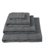 Coniston Charcoal Towels Design By Designers Guild