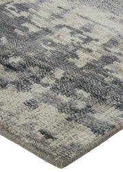 Scottsdale Hand Knotted Gray and Beige Rug by BD Fine Corner Image 1