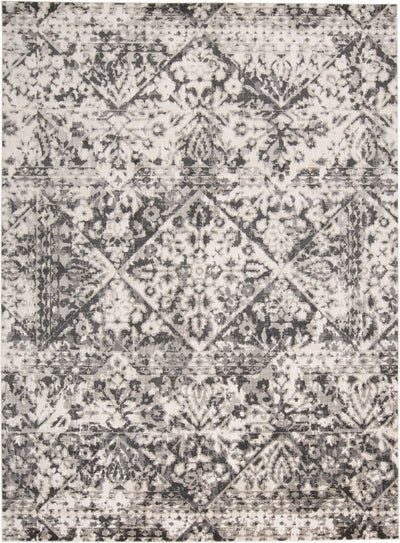 product image for Kiba Gray and Ivory Rug by BD Fine Flatshot Image 1 84