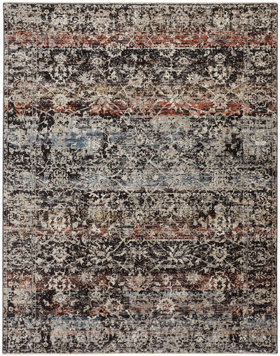 product image of Ennis Blue and Gray Rug by BD Fine Flatshot Image 1 517