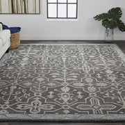 Faris Gray and Blue Rug by BD Fine Roomscene Image 1